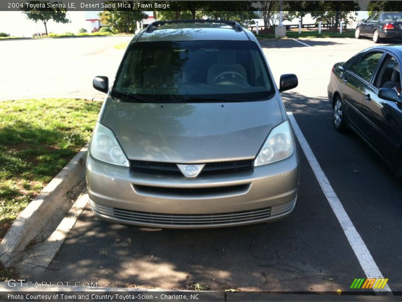 Desert Sand Mica / Fawn Beige 2004 Toyota Sienna LE
