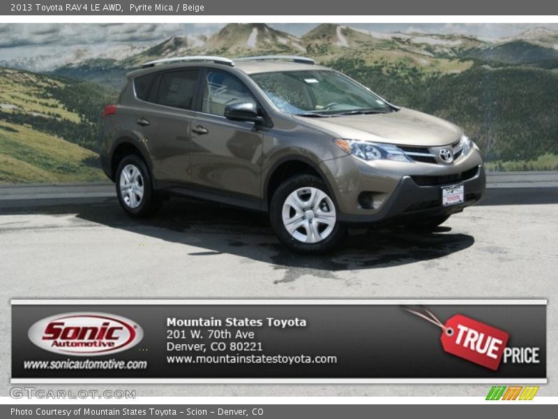 Pyrite Mica / Beige 2013 Toyota RAV4 LE AWD