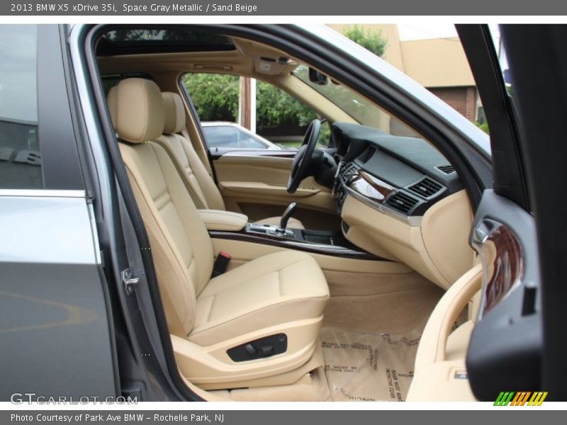 Space Gray Metallic / Sand Beige 2013 BMW X5 xDrive 35i
