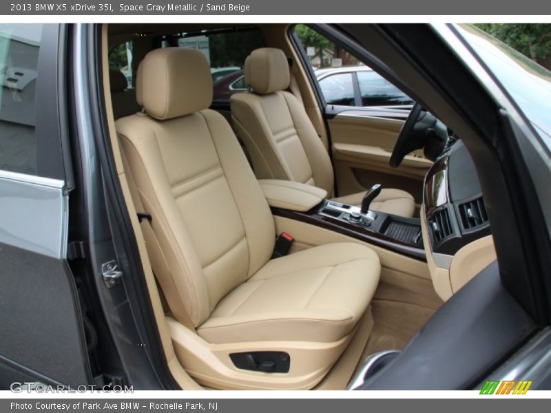 Space Gray Metallic / Sand Beige 2013 BMW X5 xDrive 35i