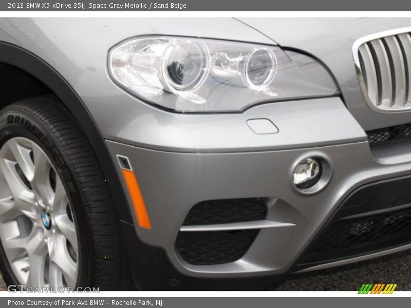 Space Gray Metallic / Sand Beige 2013 BMW X5 xDrive 35i