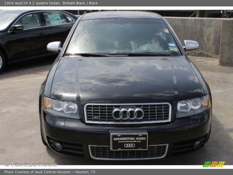 Brilliant Black / Black 2004 Audi S4 4.2 quattro Sedan