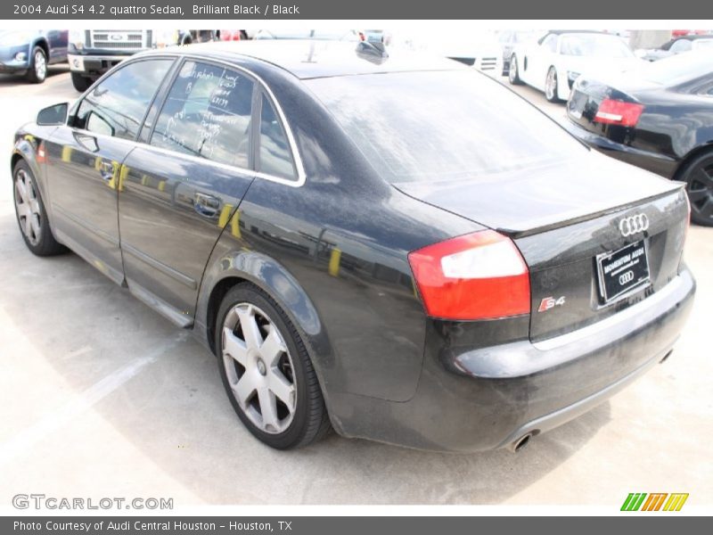 Brilliant Black / Black 2004 Audi S4 4.2 quattro Sedan