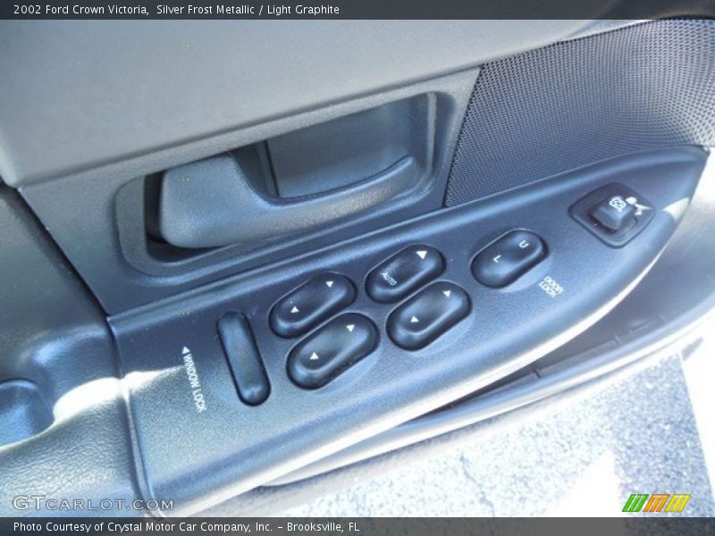 Silver Frost Metallic / Light Graphite 2002 Ford Crown Victoria