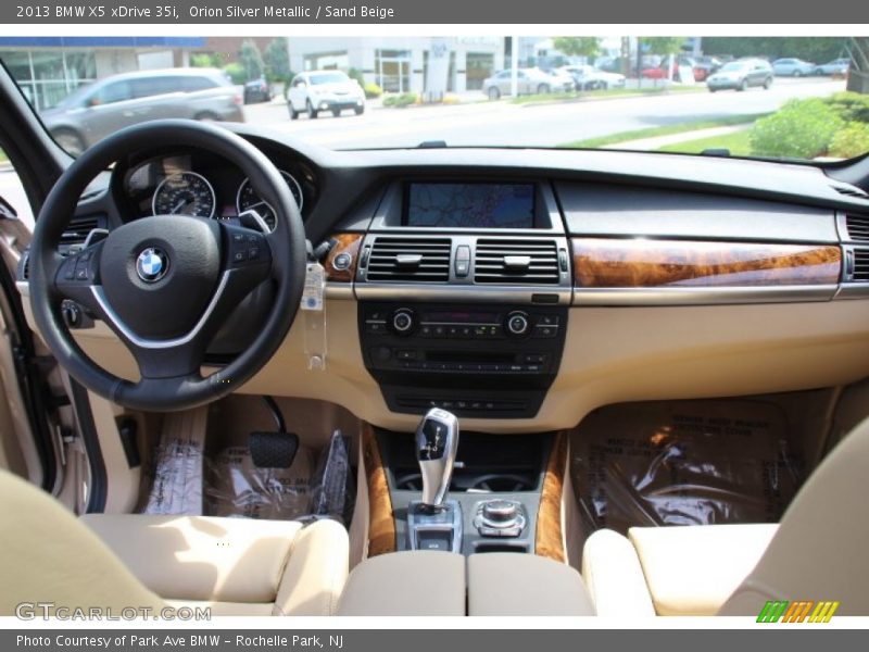 Orion Silver Metallic / Sand Beige 2013 BMW X5 xDrive 35i