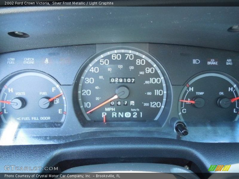  2002 Crown Victoria   Gauges