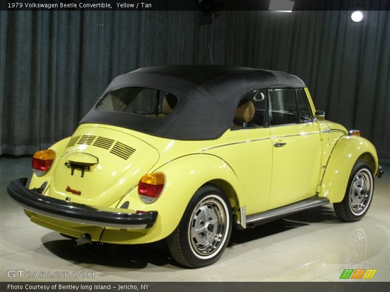 Yellow / Tan 1979 Volkswagen Beetle Convertible