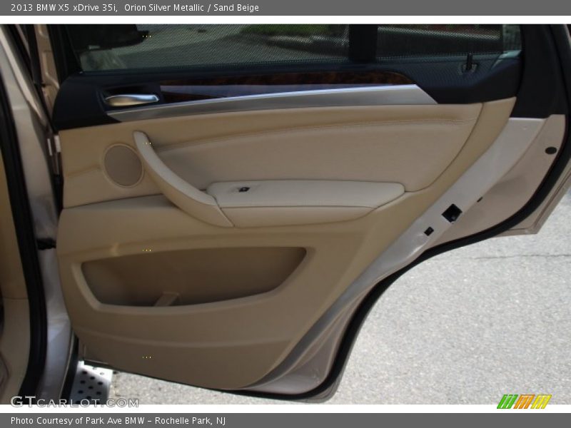 Orion Silver Metallic / Sand Beige 2013 BMW X5 xDrive 35i