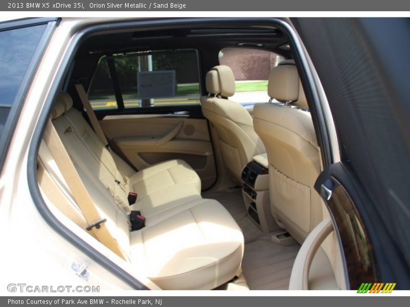 Orion Silver Metallic / Sand Beige 2013 BMW X5 xDrive 35i
