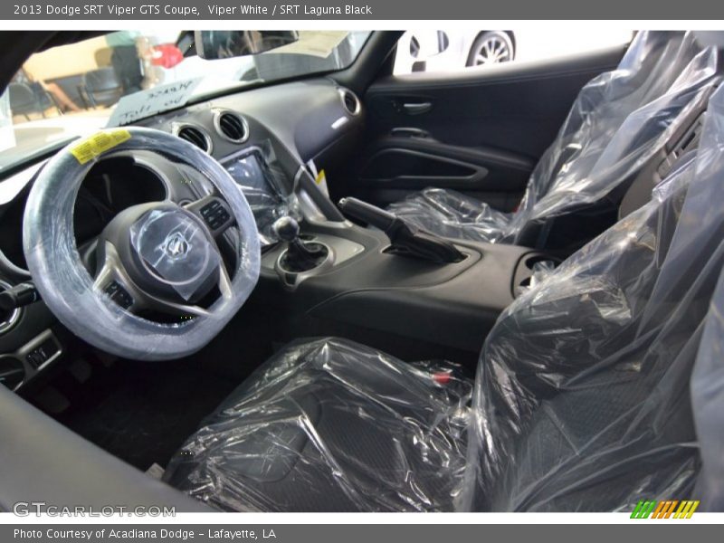 Viper White / SRT Laguna Black 2013 Dodge SRT Viper GTS Coupe