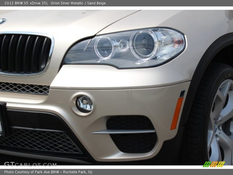 Orion Silver Metallic / Sand Beige 2013 BMW X5 xDrive 35i