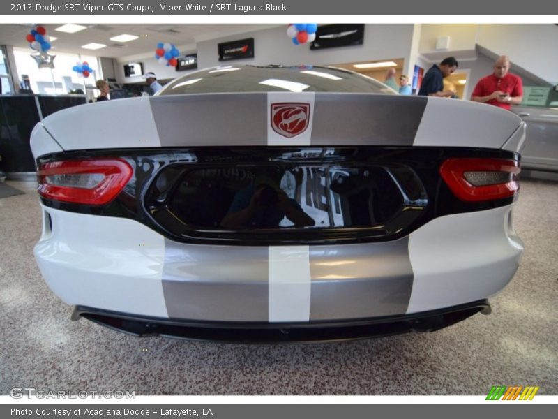 Viper White / SRT Laguna Black 2013 Dodge SRT Viper GTS Coupe