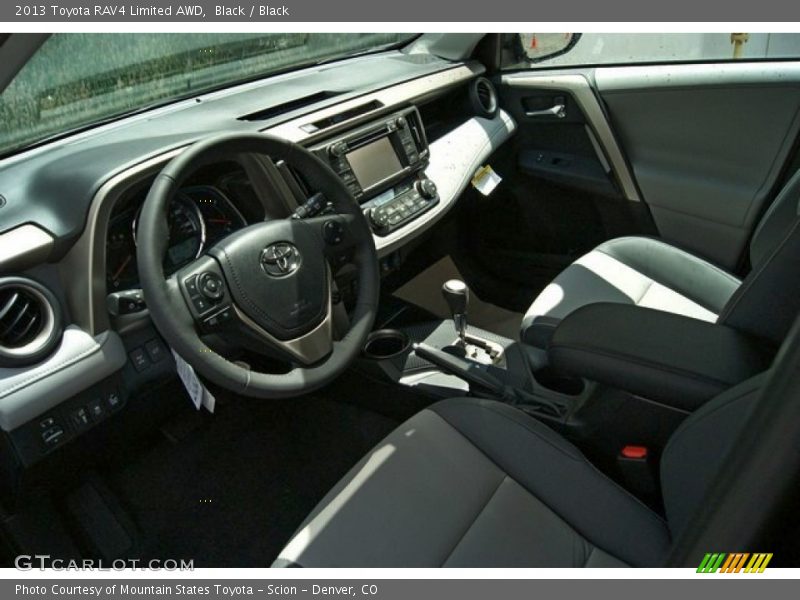 Black / Black 2013 Toyota RAV4 Limited AWD