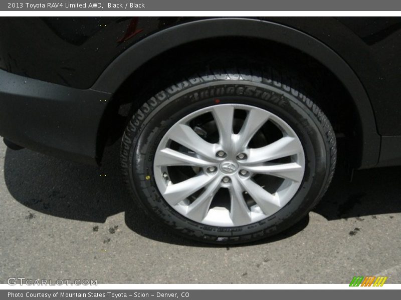 Black / Black 2013 Toyota RAV4 Limited AWD