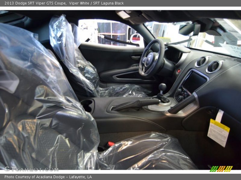 Viper White / SRT Laguna Black 2013 Dodge SRT Viper GTS Coupe