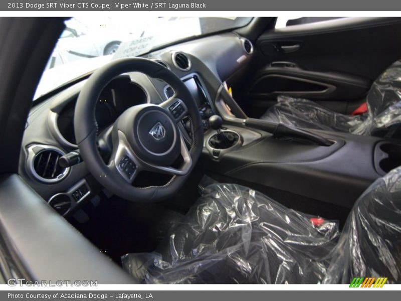 Viper White / SRT Laguna Black 2013 Dodge SRT Viper GTS Coupe