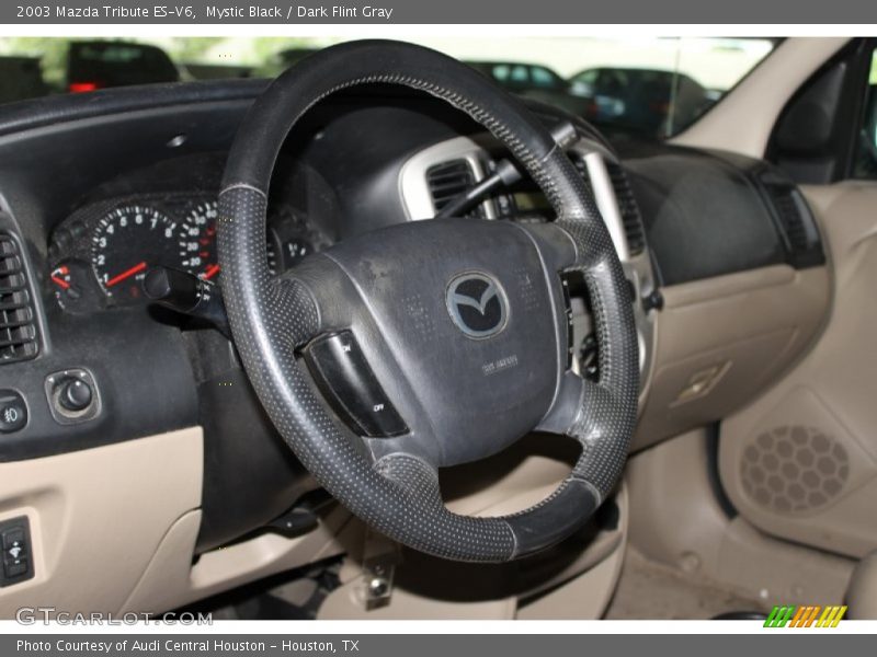 Mystic Black / Dark Flint Gray 2003 Mazda Tribute ES-V6