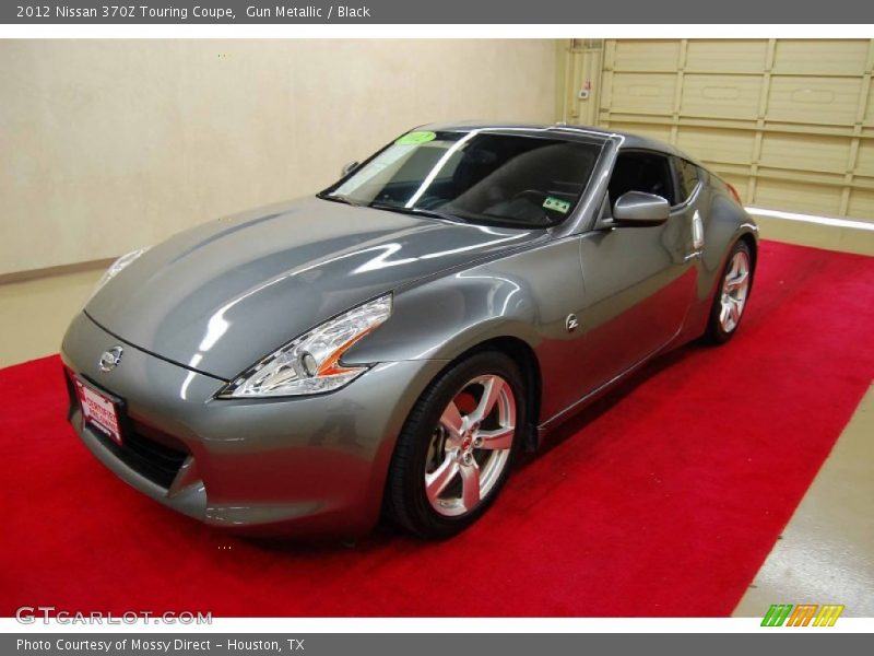 Gun Metallic / Black 2012 Nissan 370Z Touring Coupe