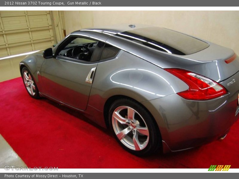 Gun Metallic / Black 2012 Nissan 370Z Touring Coupe