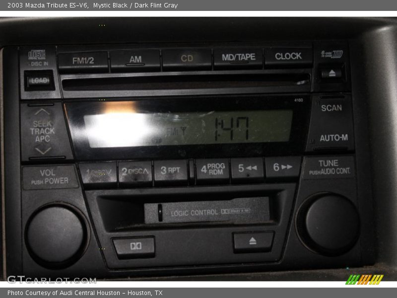 Mystic Black / Dark Flint Gray 2003 Mazda Tribute ES-V6