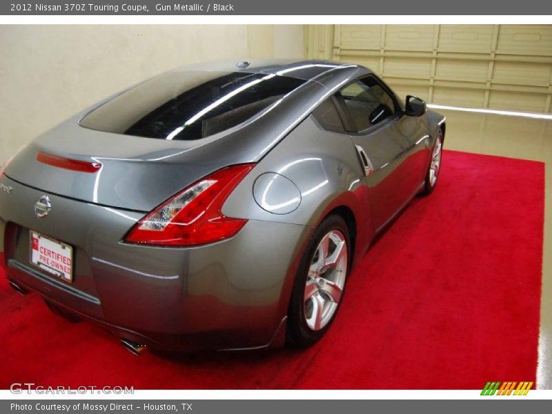 Gun Metallic / Black 2012 Nissan 370Z Touring Coupe