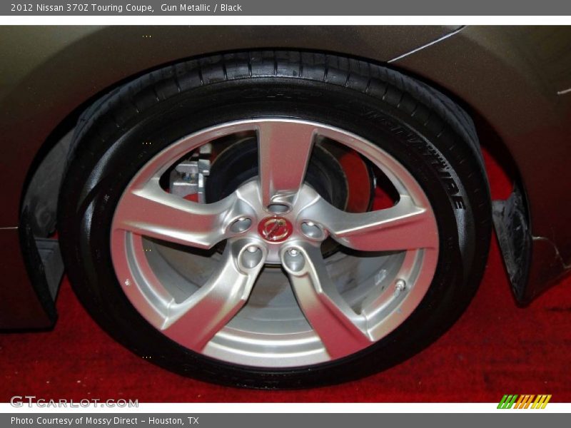 Gun Metallic / Black 2012 Nissan 370Z Touring Coupe