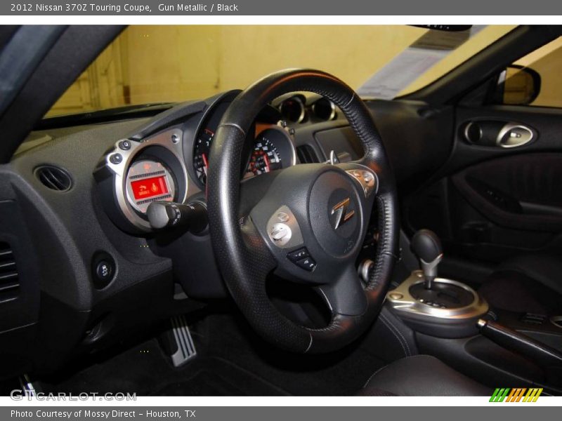 Gun Metallic / Black 2012 Nissan 370Z Touring Coupe