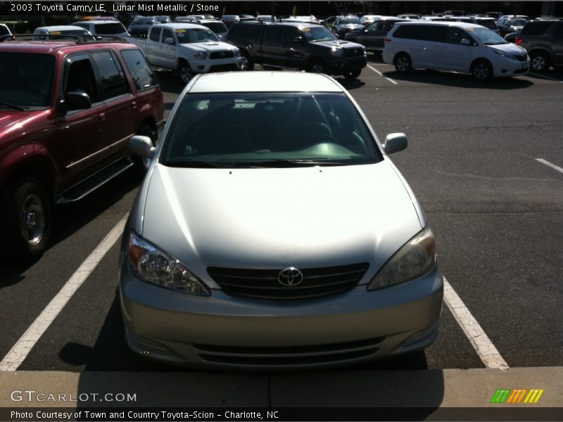 Lunar Mist Metallic / Stone 2003 Toyota Camry LE