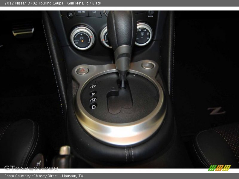Gun Metallic / Black 2012 Nissan 370Z Touring Coupe
