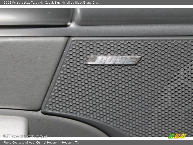 Cobalt Blue Metallic / Black/Stone Grey 2008 Porsche 911 Targa 4
