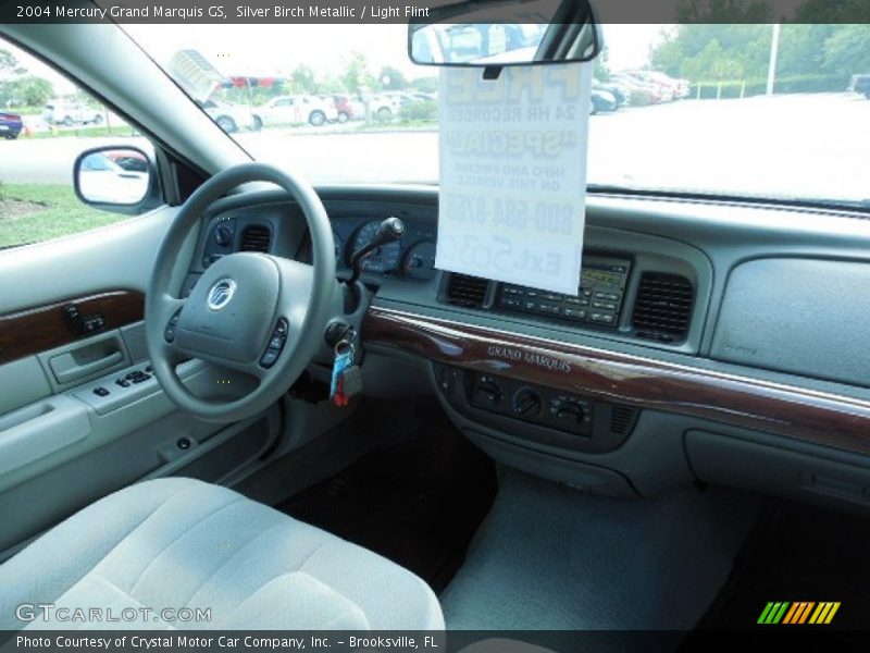 Silver Birch Metallic / Light Flint 2004 Mercury Grand Marquis GS