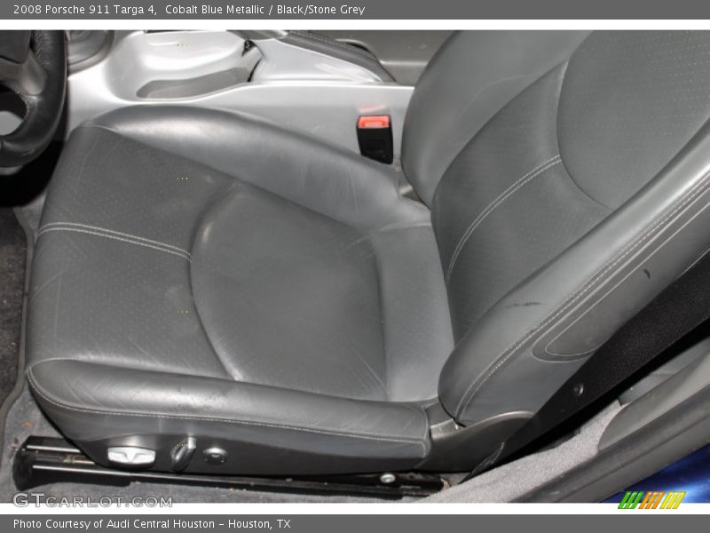Cobalt Blue Metallic / Black/Stone Grey 2008 Porsche 911 Targa 4