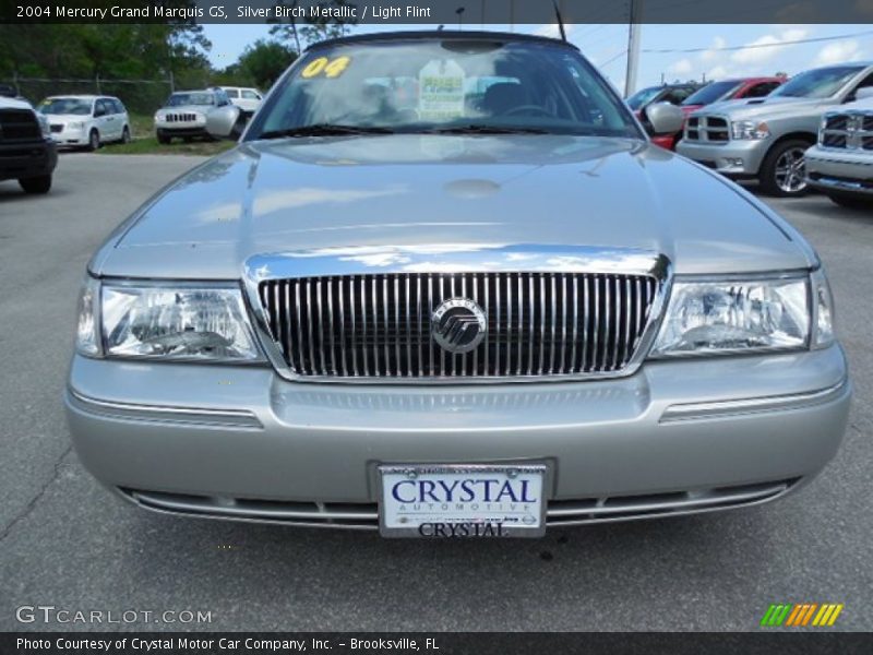 Silver Birch Metallic / Light Flint 2004 Mercury Grand Marquis GS