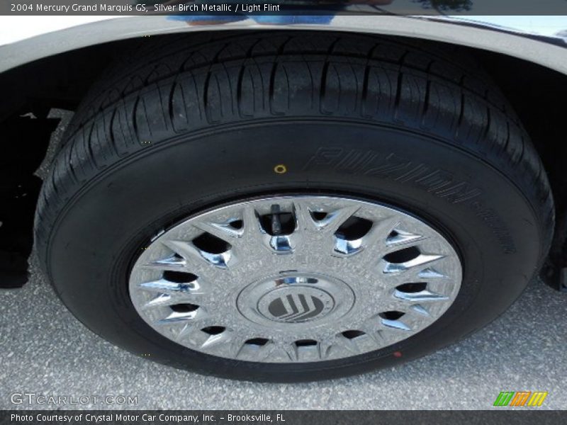 Silver Birch Metallic / Light Flint 2004 Mercury Grand Marquis GS