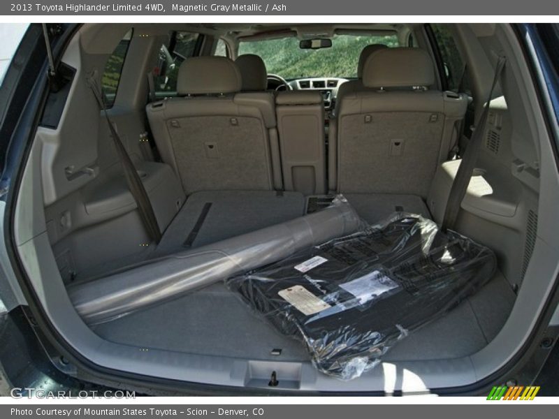 Magnetic Gray Metallic / Ash 2013 Toyota Highlander Limited 4WD