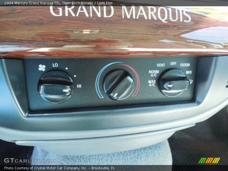 Silver Birch Metallic / Light Flint 2004 Mercury Grand Marquis GS