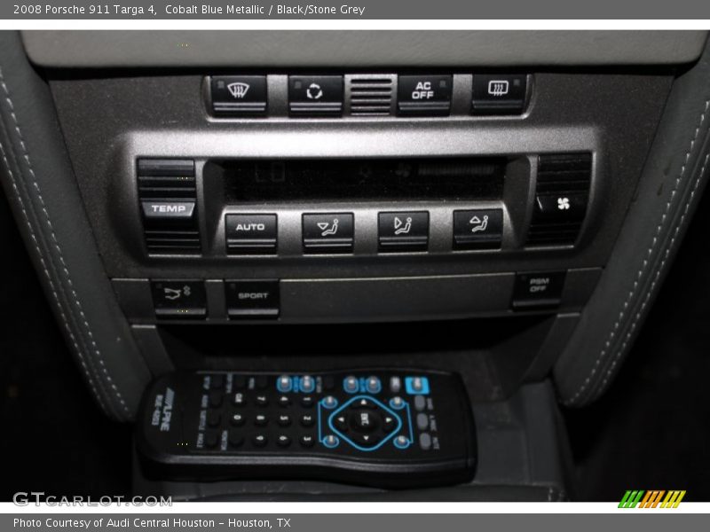 Controls of 2008 911 Targa 4
