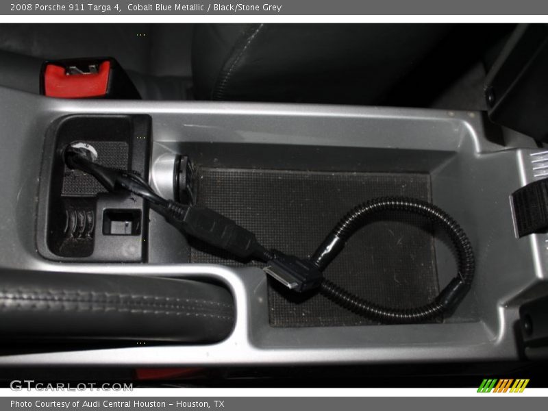 Cobalt Blue Metallic / Black/Stone Grey 2008 Porsche 911 Targa 4