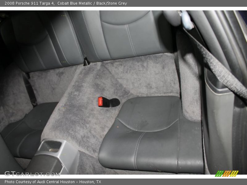 Rear Seat of 2008 911 Targa 4