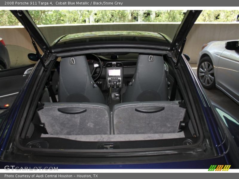  2008 911 Targa 4 Black/Stone Grey Interior