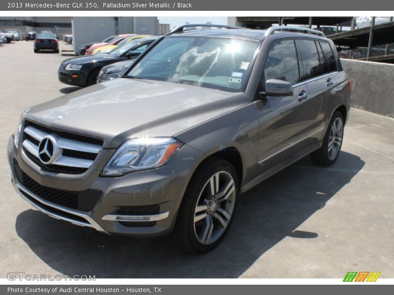 Palladium Silver Metallic / Black 2013 Mercedes-Benz GLK 350