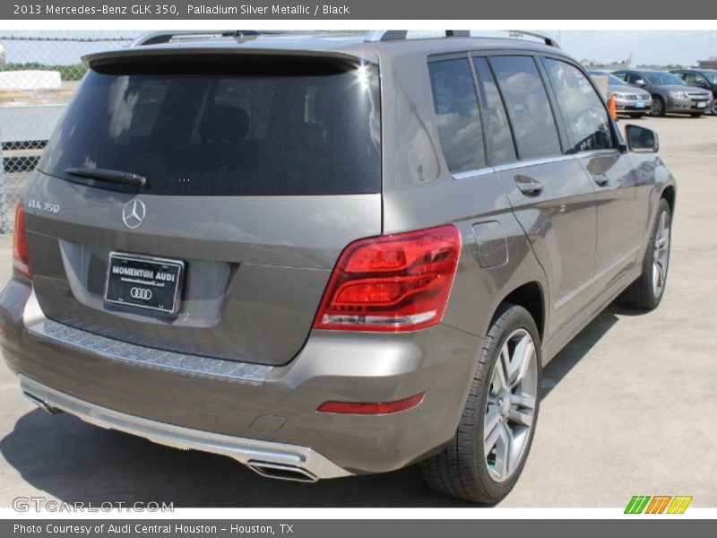 Palladium Silver Metallic / Black 2013 Mercedes-Benz GLK 350