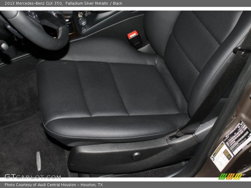 Palladium Silver Metallic / Black 2013 Mercedes-Benz GLK 350