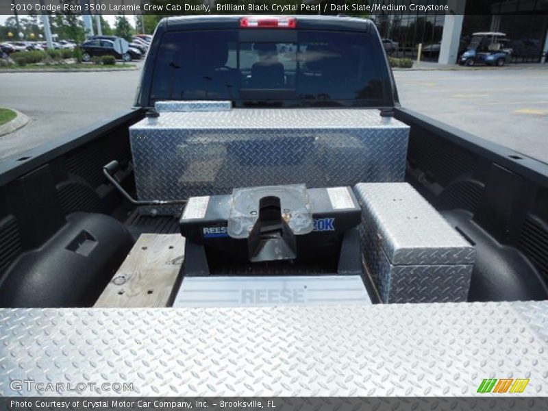 Brilliant Black Crystal Pearl / Dark Slate/Medium Graystone 2010 Dodge Ram 3500 Laramie Crew Cab Dually