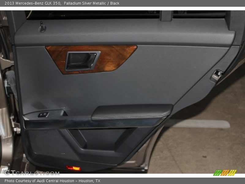 Palladium Silver Metallic / Black 2013 Mercedes-Benz GLK 350