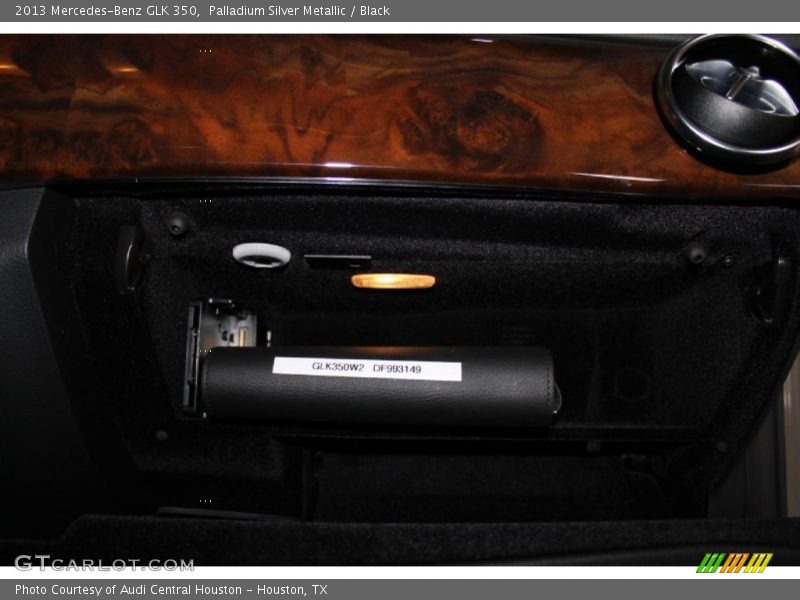 Palladium Silver Metallic / Black 2013 Mercedes-Benz GLK 350