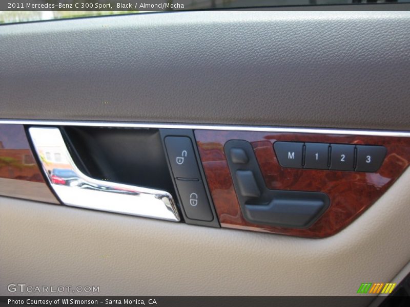 Black / Almond/Mocha 2011 Mercedes-Benz C 300 Sport