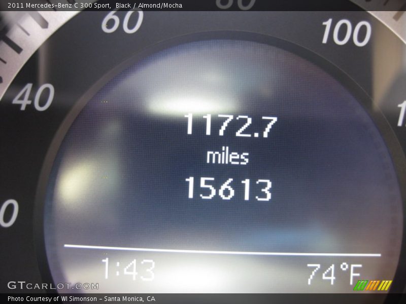 Black / Almond/Mocha 2011 Mercedes-Benz C 300 Sport