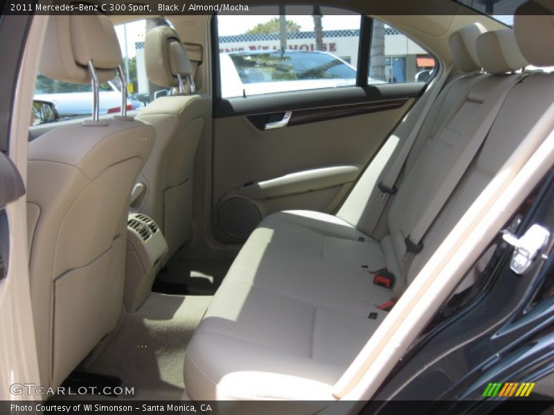 Black / Almond/Mocha 2011 Mercedes-Benz C 300 Sport