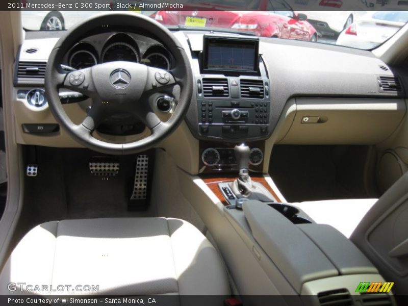 Black / Almond/Mocha 2011 Mercedes-Benz C 300 Sport